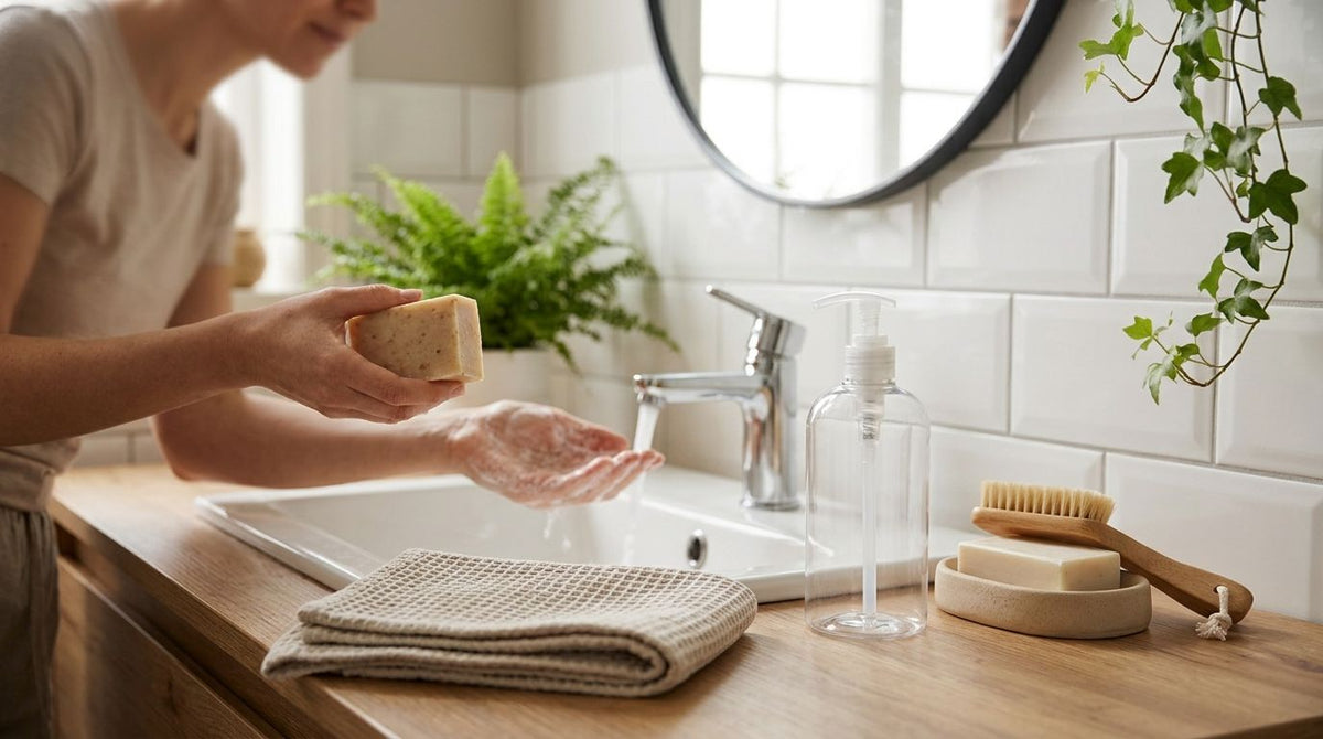 How to switch from body wash to bar soap without drying skin