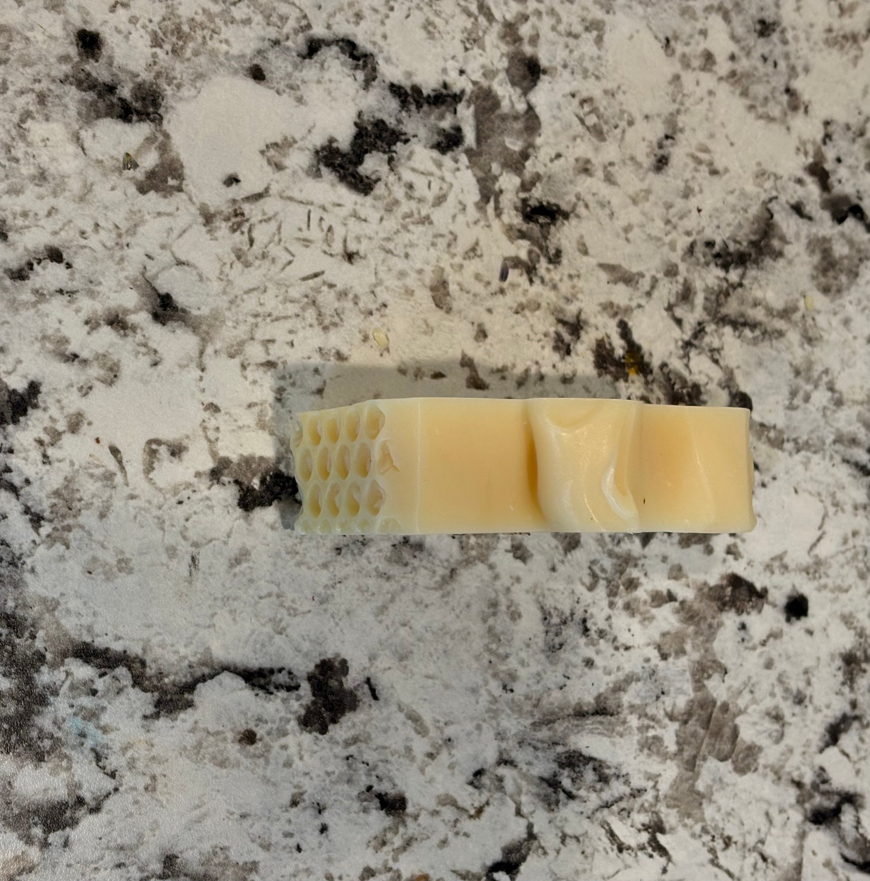 Lemon Essential Oil Artisan Soap Bar | Honeycomb Cold Process, 4.5 oz