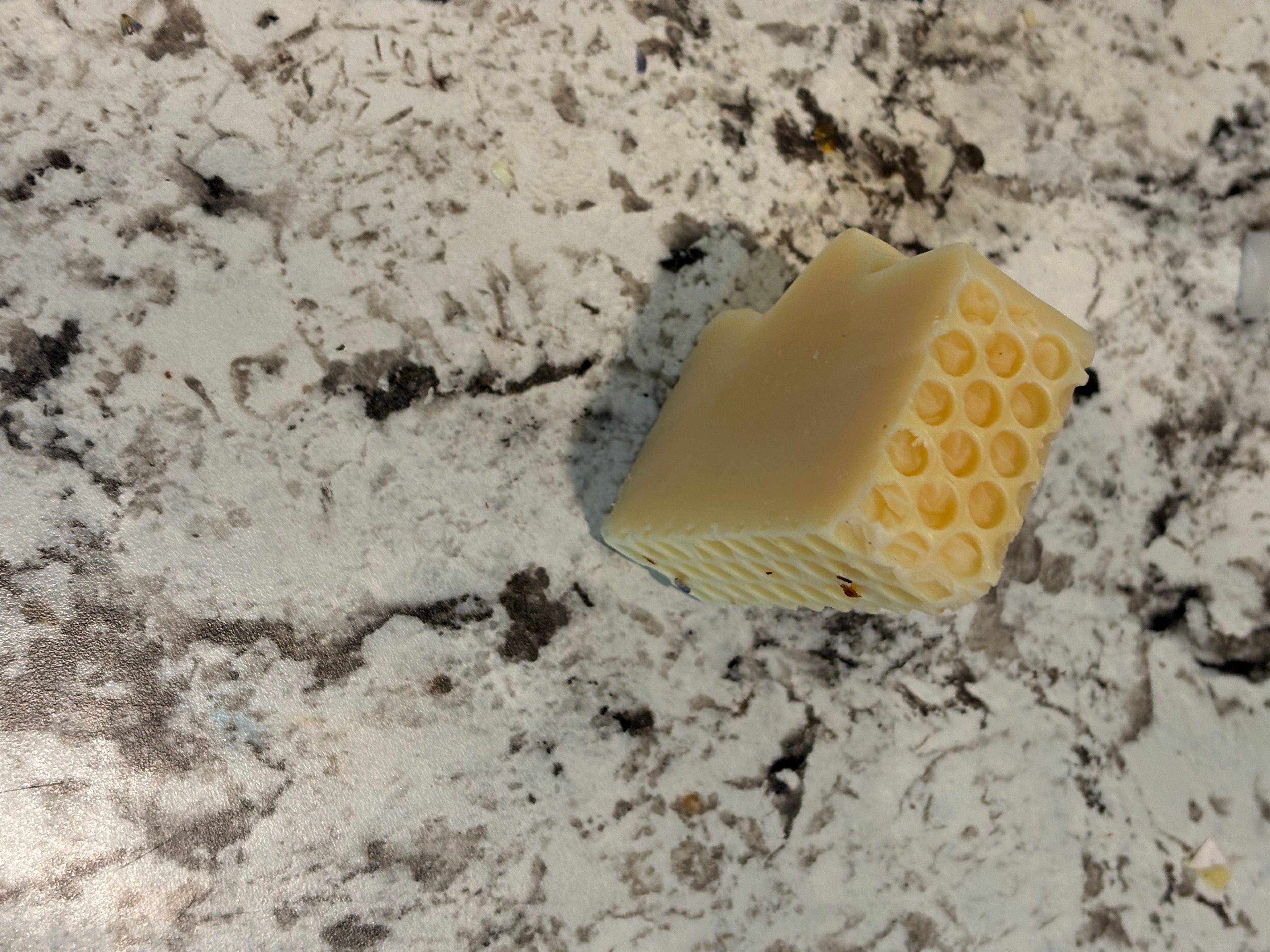 Lemon Essential Oil Artisan Soap Bar | Honeycomb Cold Process, 4.5 oz