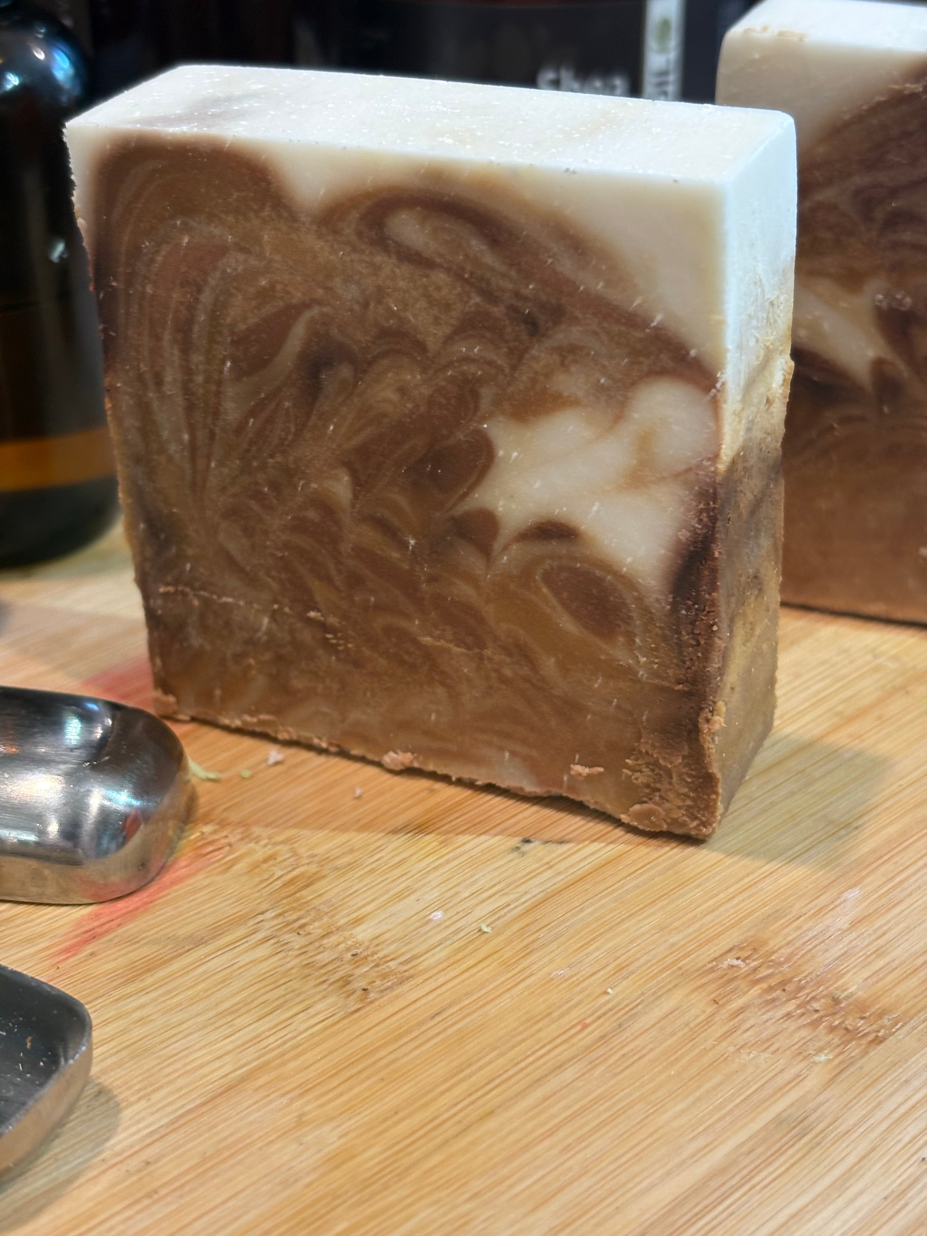 Caramel Cake Walk Artisan Soap Bar | Maple Cream Scent