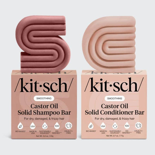 Castor Oil Nourishing Shampoo & Conditioner Bar Combo - Pleasanthill Products