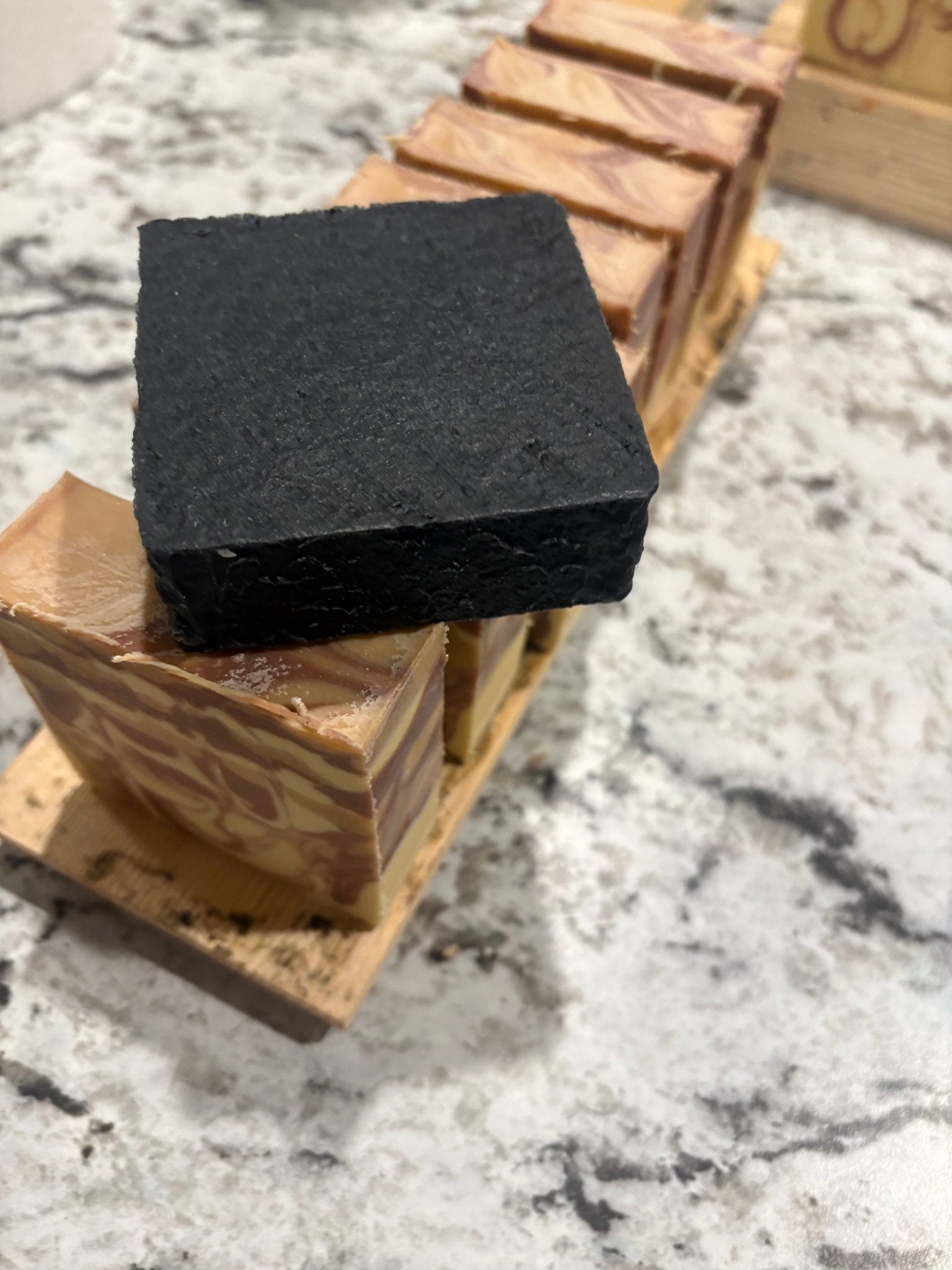 Charcoal bentonite clay peppermint detox bar - Pleasanthill Products