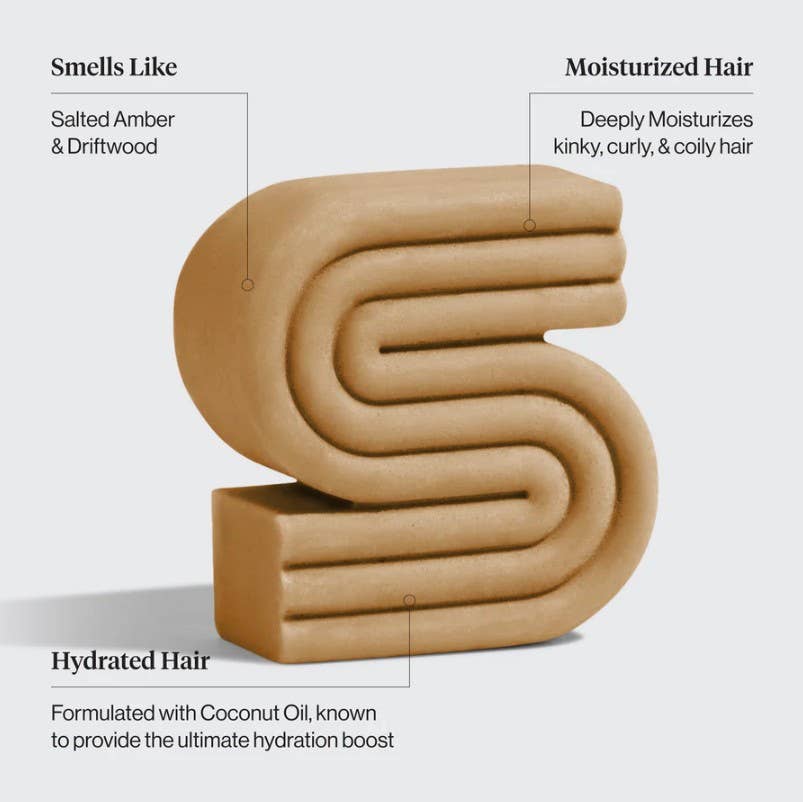 Coconut Oil Shampoo & Conditioner Bar Combo for Dry Damaged Hair - Pleasanthill Products