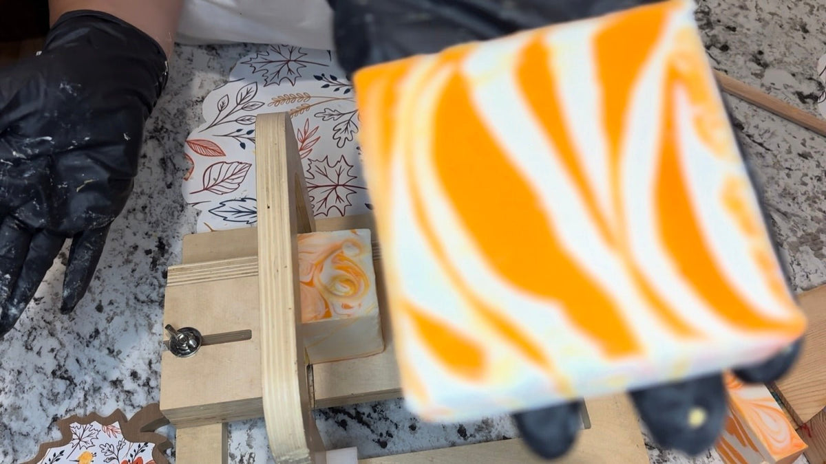 Creamsicle artisan soap bar - Pleasant Hill Products