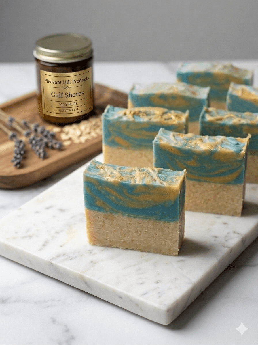Gulf Shores Himalayan salt and yellow clay scrub - Pleasanthill Products