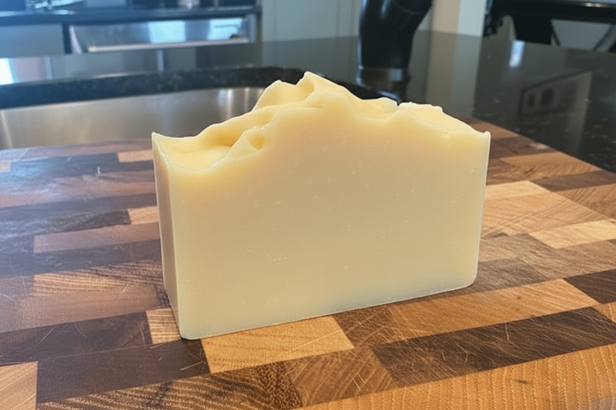 Lemon Essential Oil Natural Artisan Soap Bar Honeycomb Trim - Pleasanthill Products