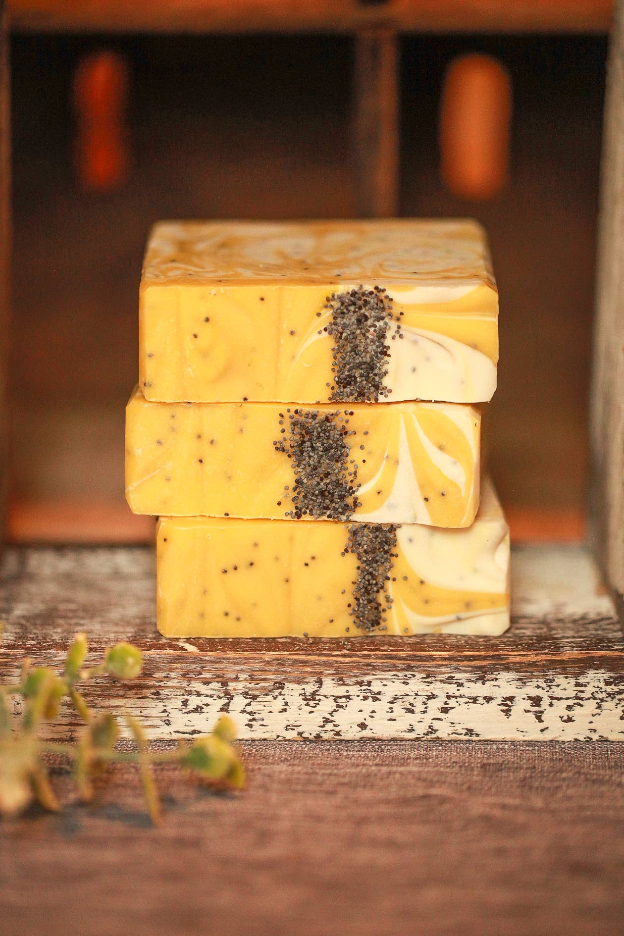 Lemon Poppyseed Artisan Bar Soap, 4.5 oz. - Pleasanthill Products