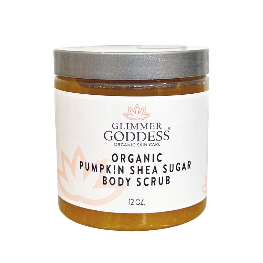 Organic Pumpkin Shea Sugar Body Scrub – Fall Scented Exfoliator