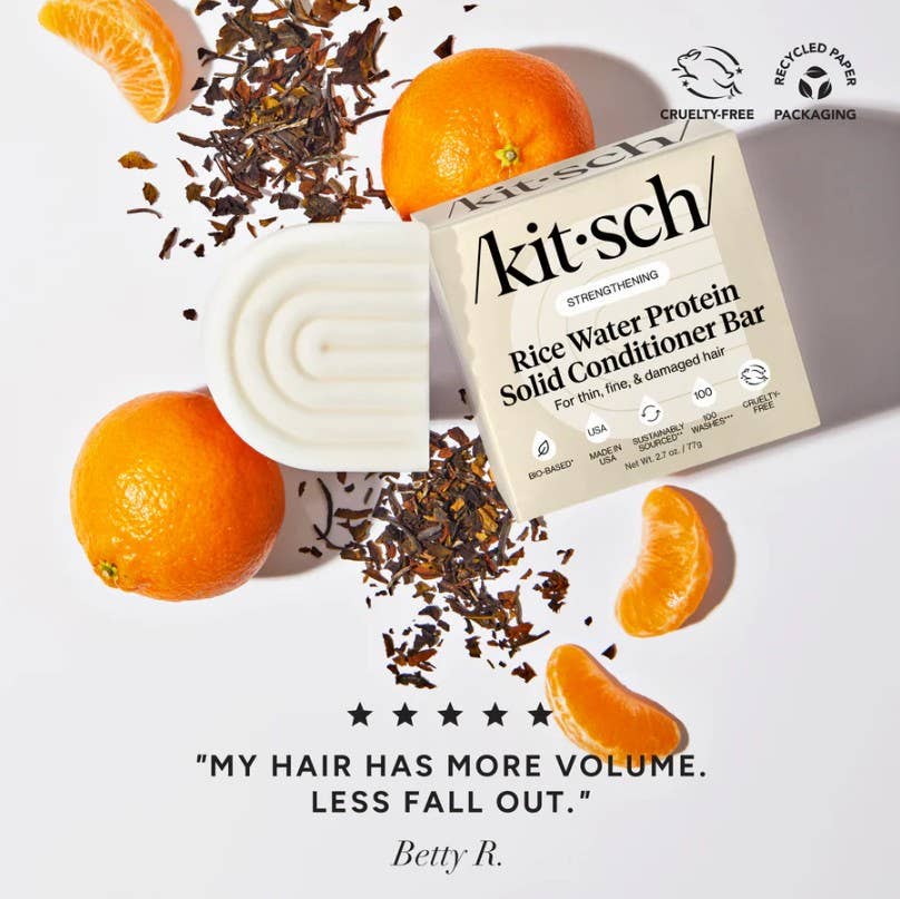 Rice Water Shampoo & Conditioner Bar Combo for Hair Growth - Pleasanthill Products
