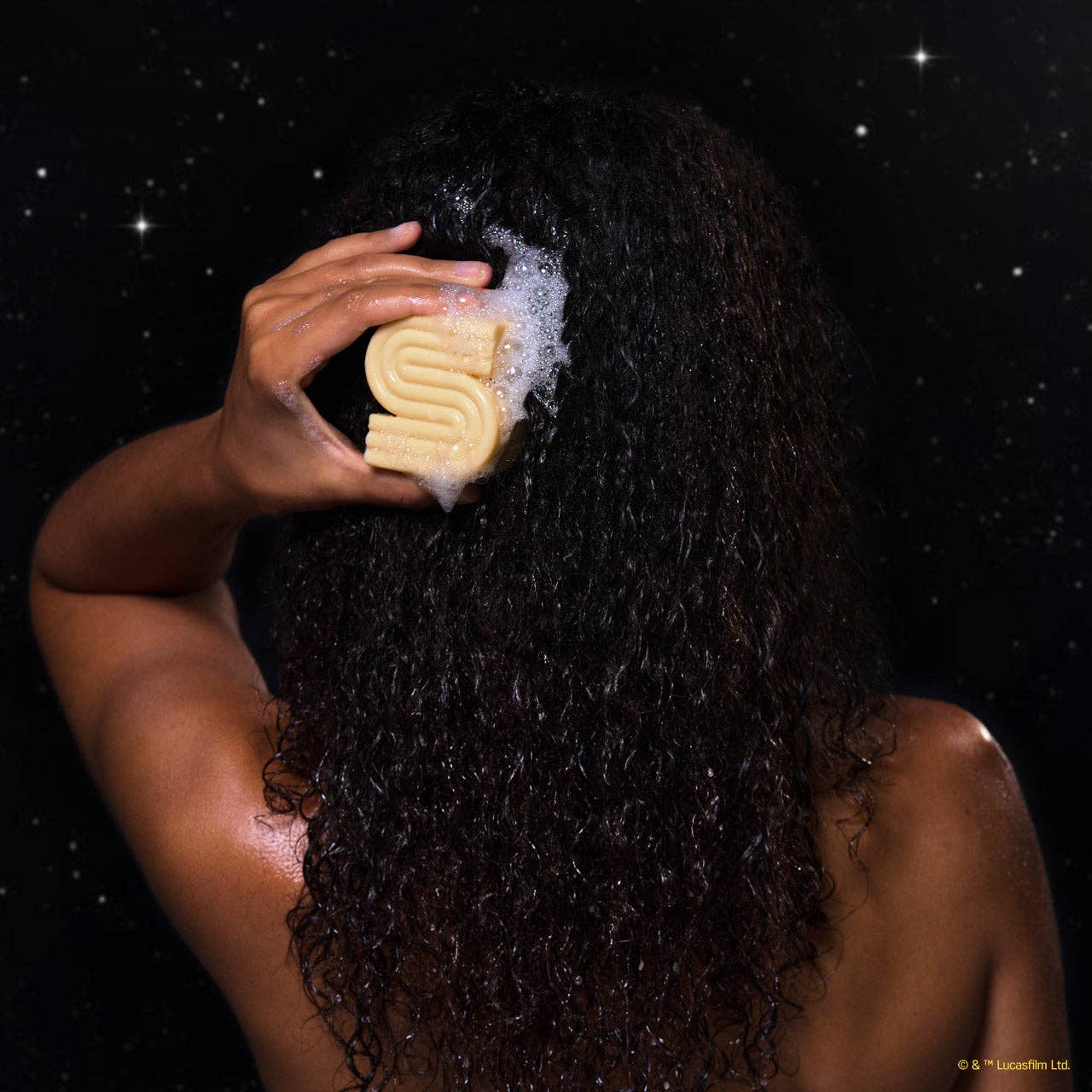 Star Wars™ & Kitsch Rice Water Protein Strengthening Solid Shampoo - C-3PO - Pleasanthill Products