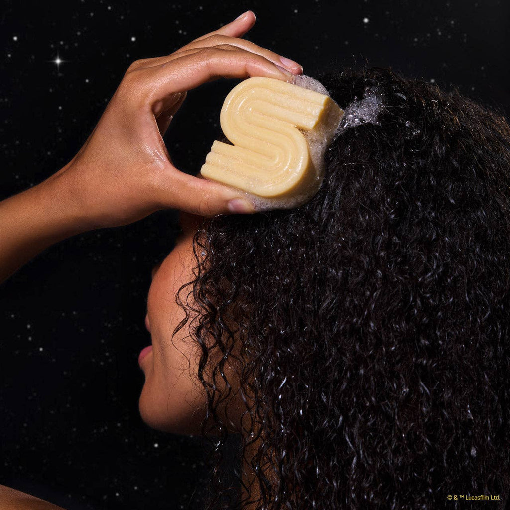 Star Wars™ & Kitsch Rice Water Protein Strengthening Solid Shampoo - C-3PO - Pleasanthill Products