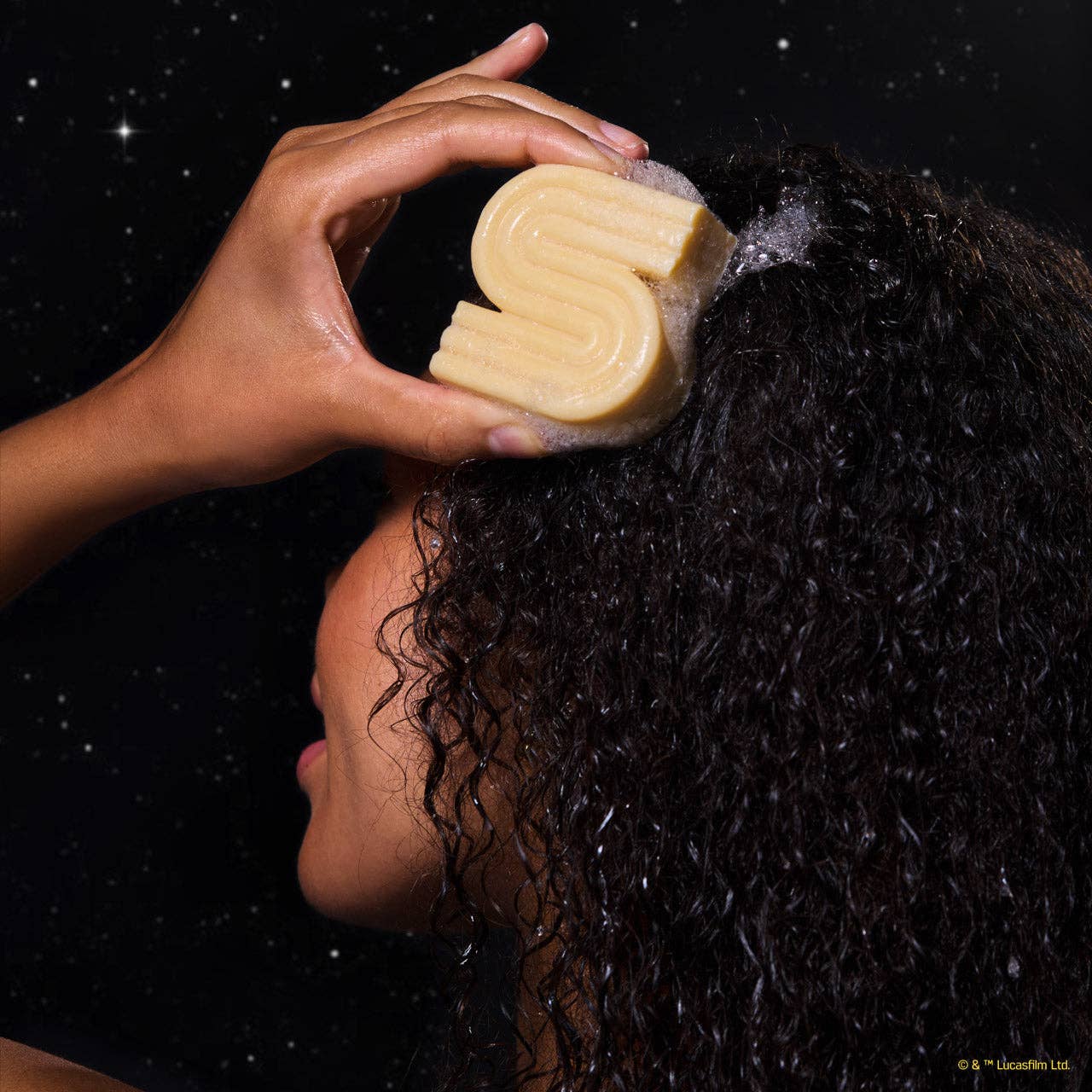Star Wars™ & Kitsch Rice Water Protein Strengthening Solid Shampoo - C-3PO - Pleasanthill Products