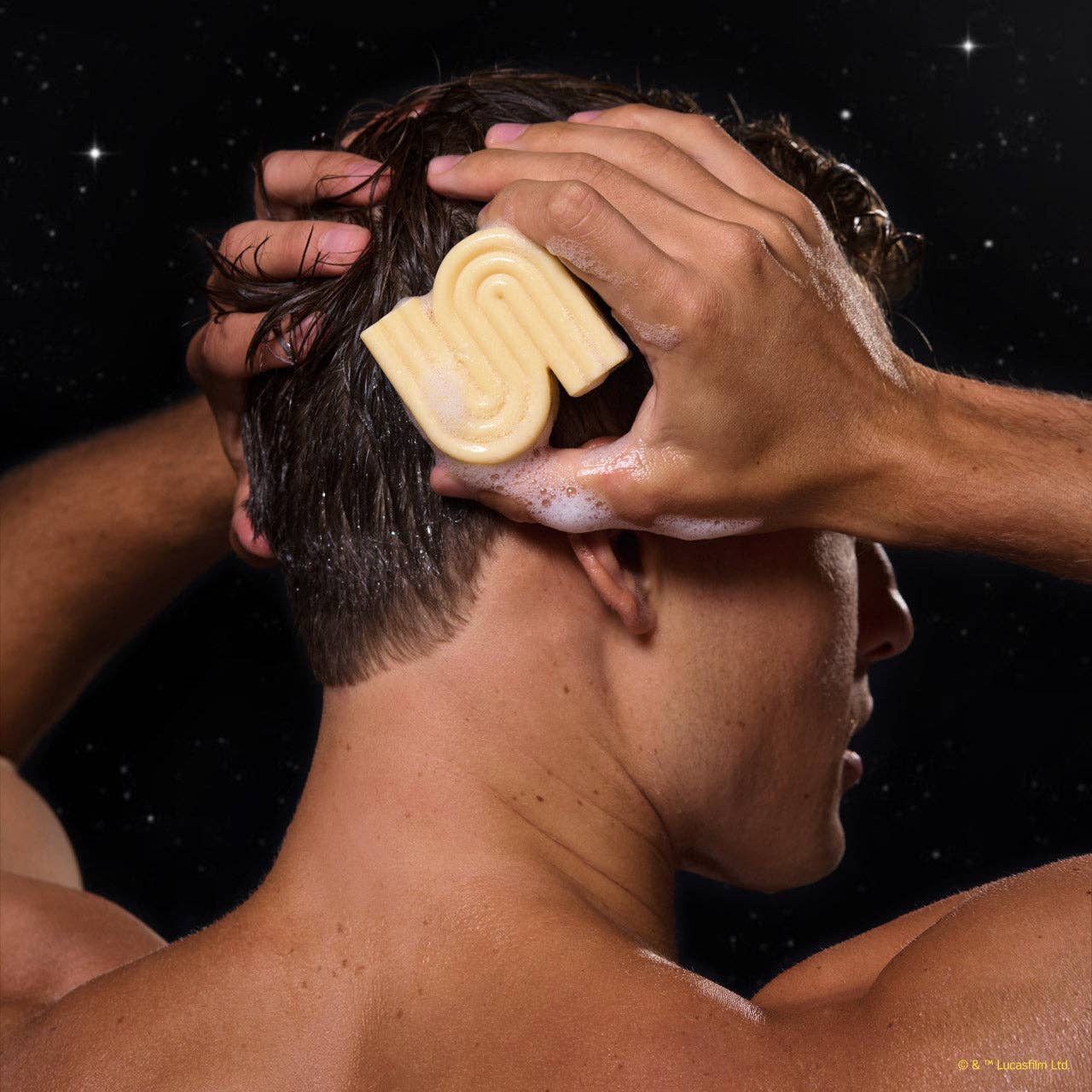 Star Wars™ & Kitsch Rice Water Protein Strengthening Solid Shampoo - C-3PO - Pleasanthill Products