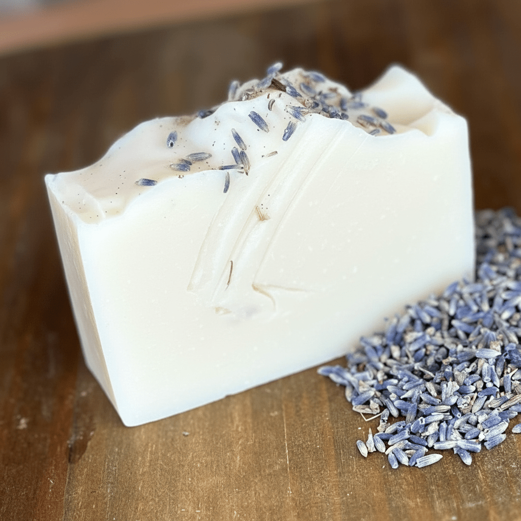 Sweet Dreams Natural Organic Soap Bar Topped with Lavender - Pleasanthill Products