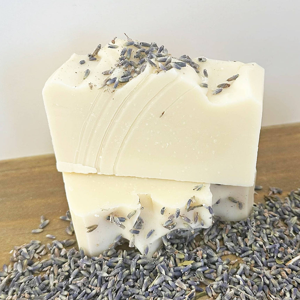 Sweet Dreams Natural Organic Soap Bar Topped with Lavender - Pleasanthill Products